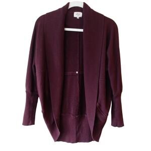 Wilfred Diderot Cocoon Sweatshirt Top Oversized Cardigan Womens XXS Loungewear